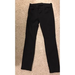 J Brand Black Straight Leg Jeans Size 28